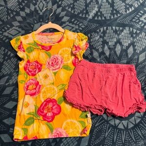Posh Peanut shirt and shorts set